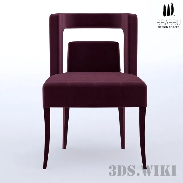 furniture - Brabbu Naj Dining Chair 3D Model