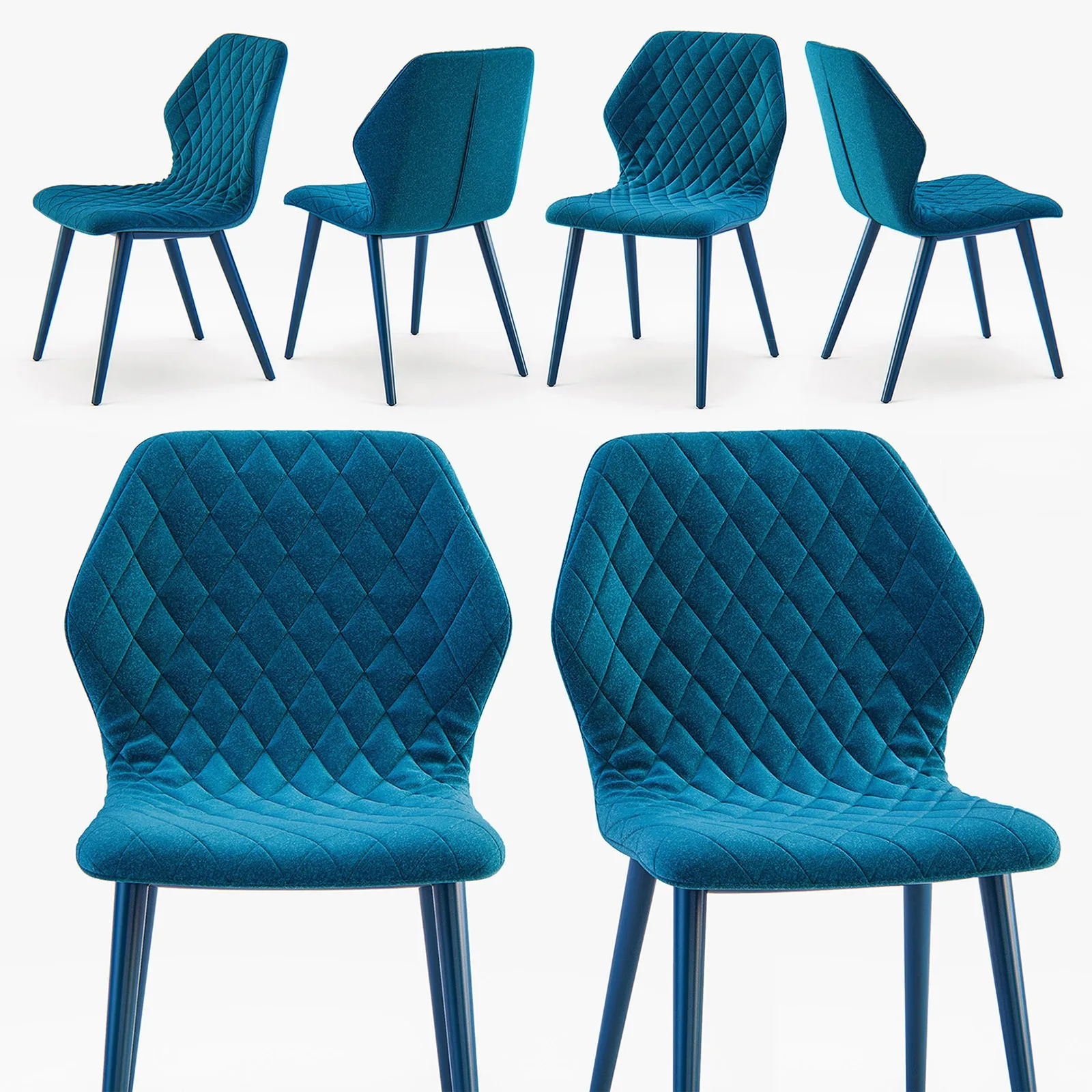 furniture - Bross Italia Ava chair 3D Model