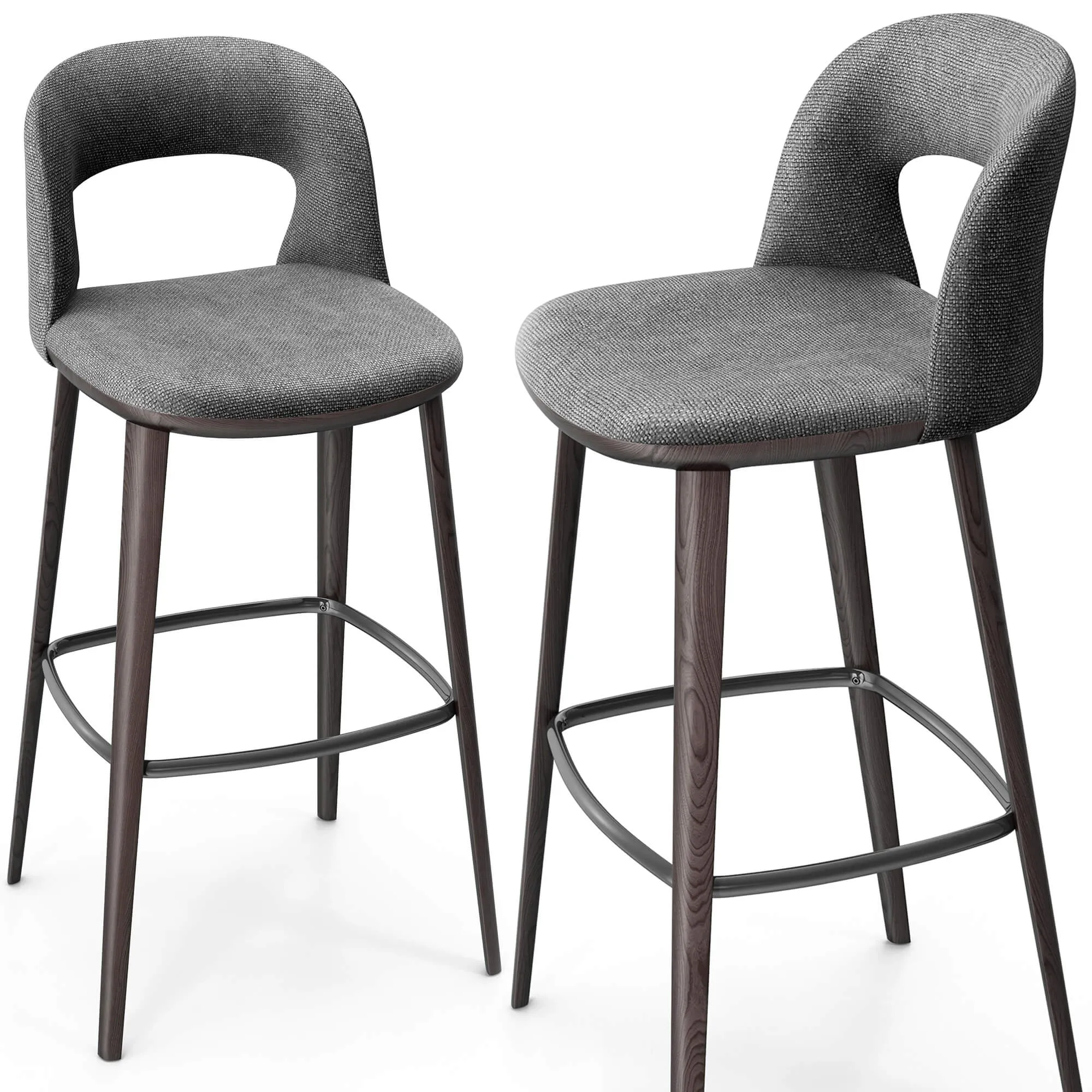 furniture - Bross Path 1566 bar chair 3D Model