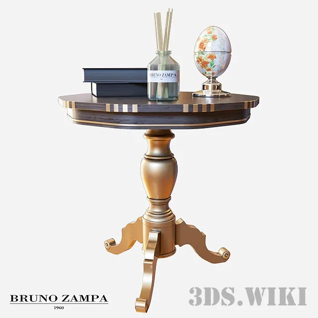 furniture - Bruno Zampa Venice side table 3D Model