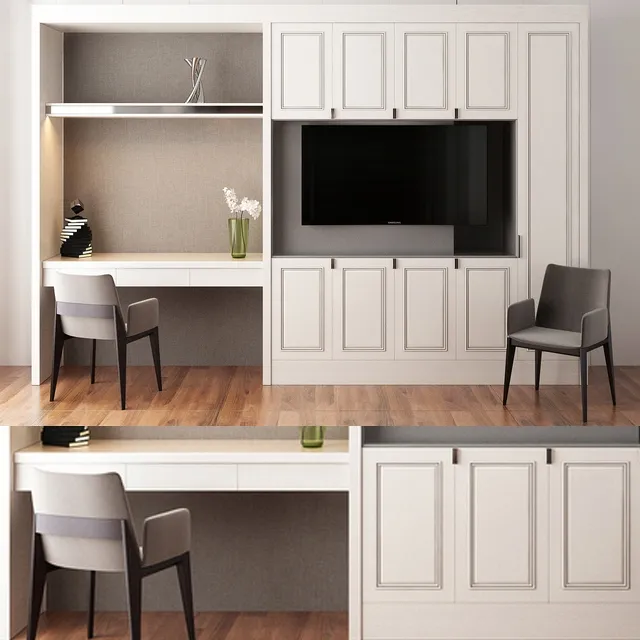 furniture - Built-in cabinetry 3D Model