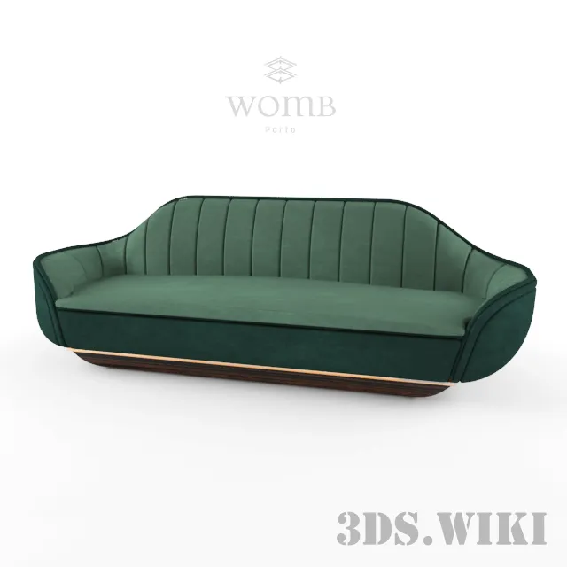 furniture - Burol by Womb sofa 3D Model