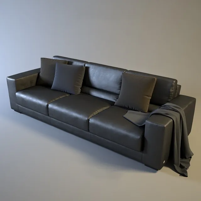 furniture - Busnelli jaco sofa 01 3D Model