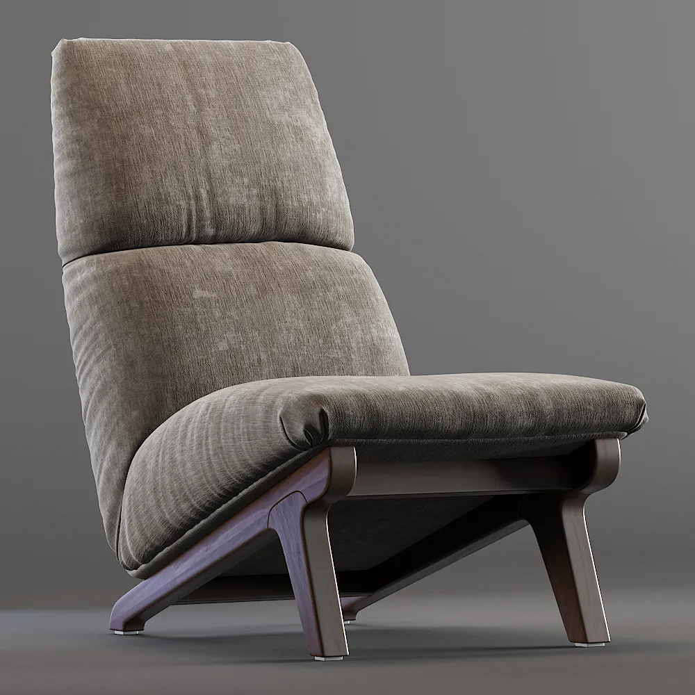 furniture - Busnelli Lisbeth armchair 009 3D Model