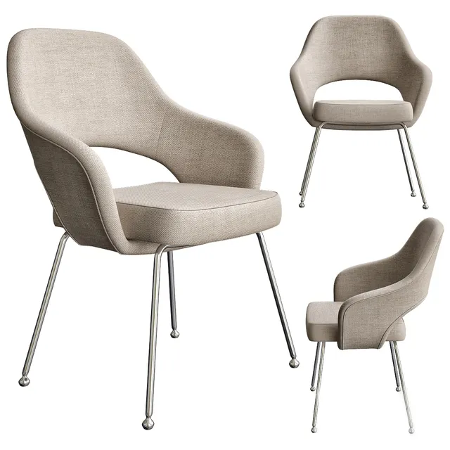 furniture - Buy Knoll Saarinen Conference chair 3D Model