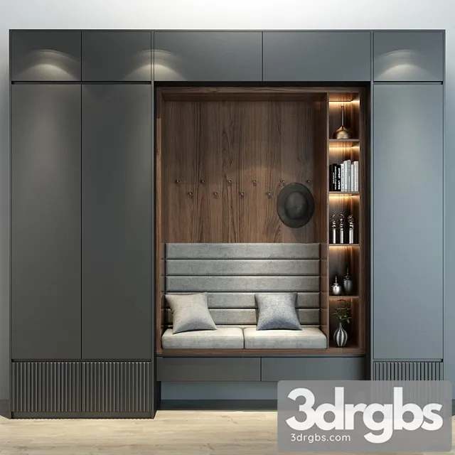 Furniture cabinet 0190 2 3D Model Free