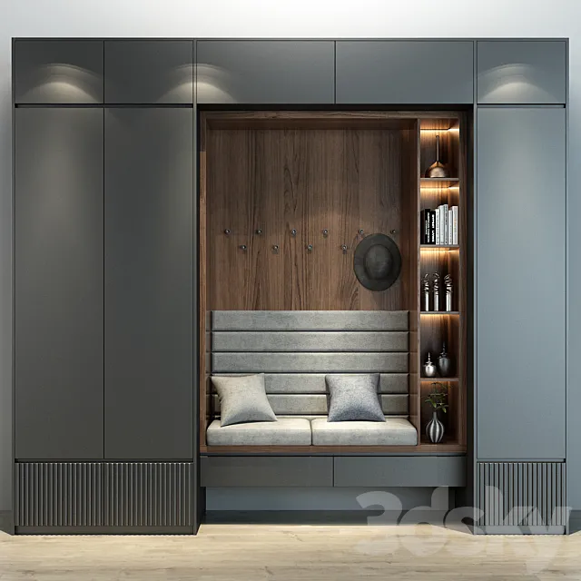 Furniture cabinet 0190 3D Model