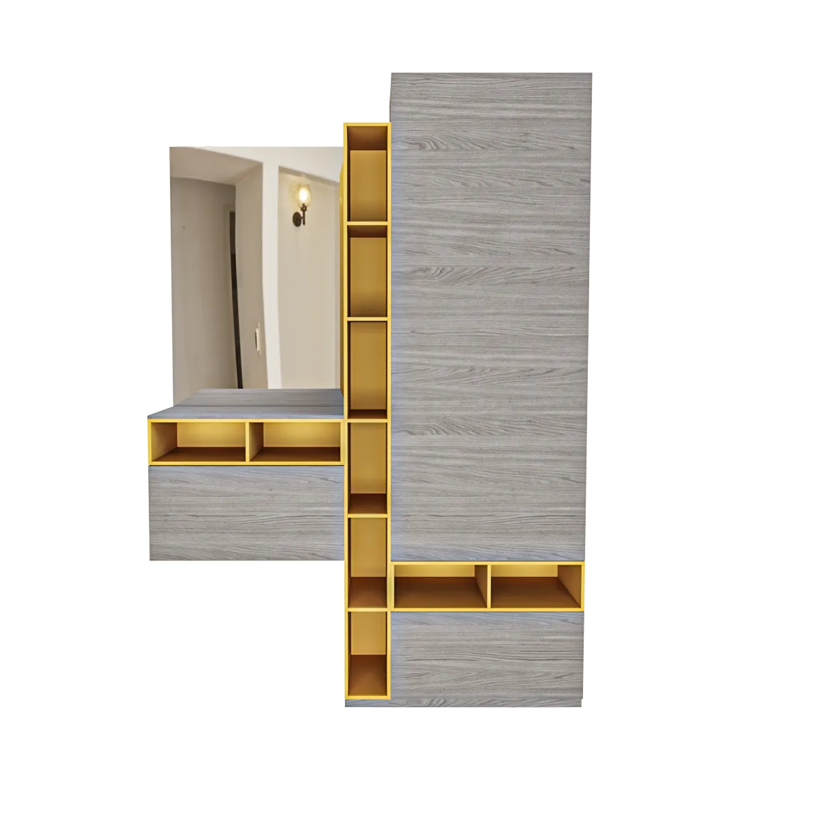 furniture - Cabinet Entrance DMI Brio 3D Model