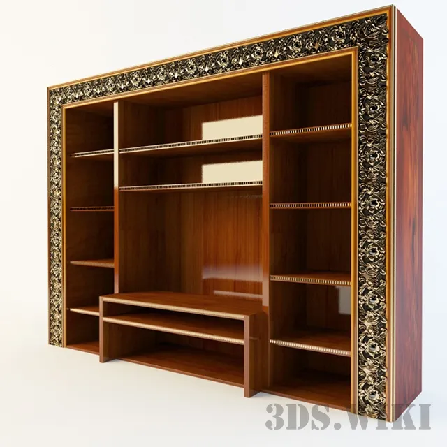 furniture - Cabinet with TV niche 3D Model