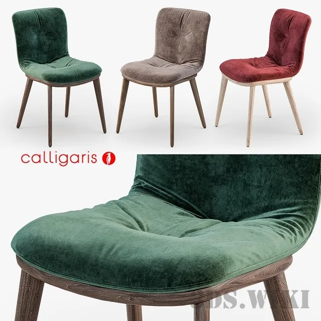 furniture - Calligaris Annie Chair 3D Model