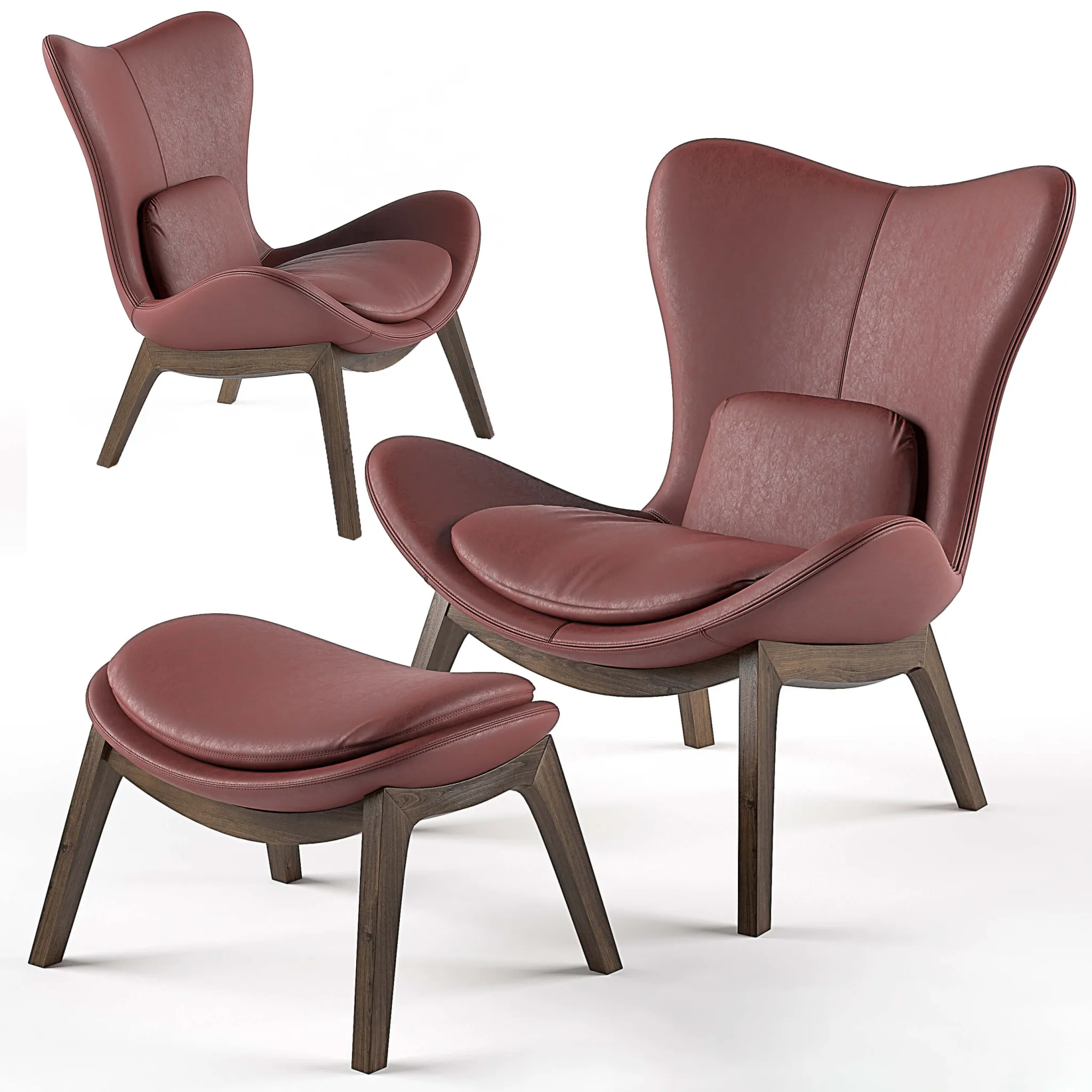 furniture - Calligaris armchair 005 3D Model