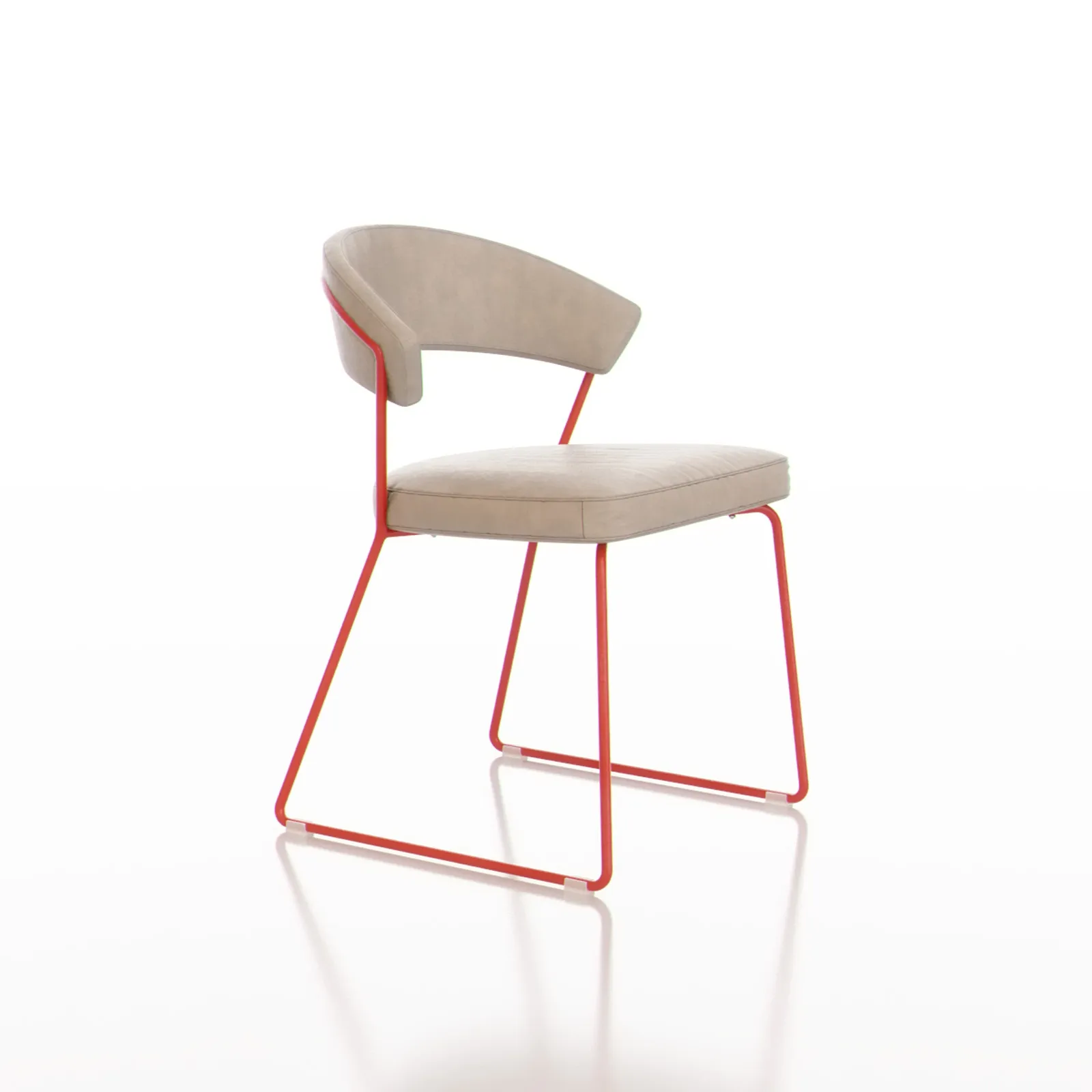 furniture - Calligaris New York metal chair CS1022 3D Model