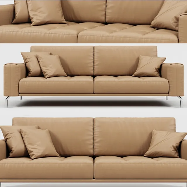 furniture - Calligaris Vegas sofa 3D Model