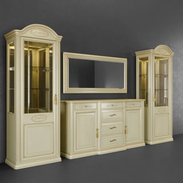 furniture - Camelgroup Siena Day Avorio Composition 1 3D Model