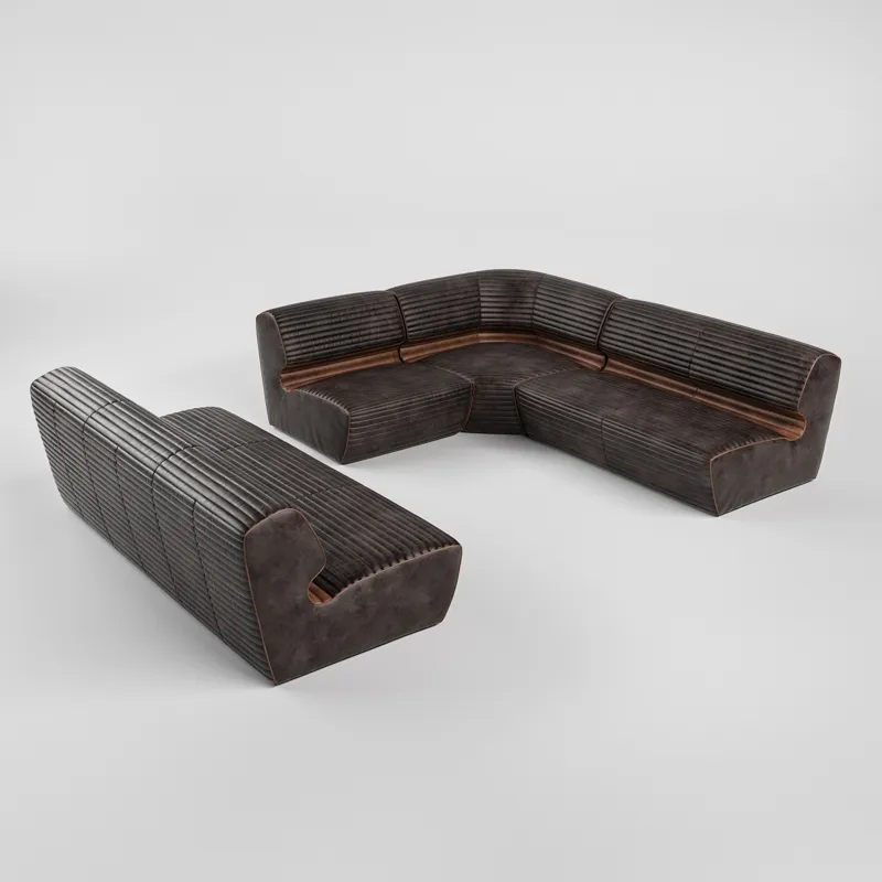 furniture - Canyon Sectional Corner Group 3D Model
