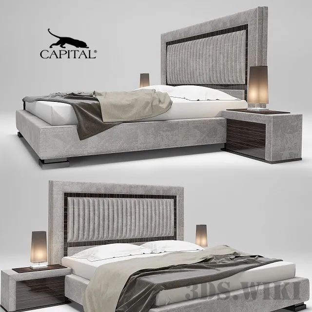 furniture - Capital bed 3D Model