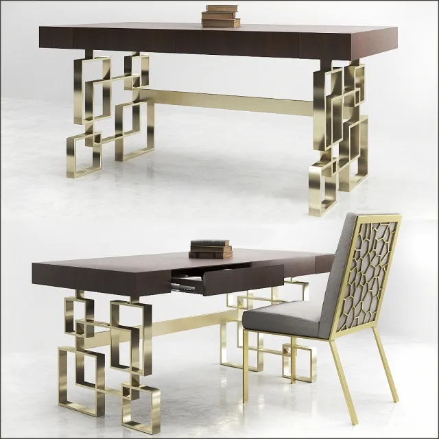 furniture - CARACOLE Gridlock CON CONTAB 012 3D Model