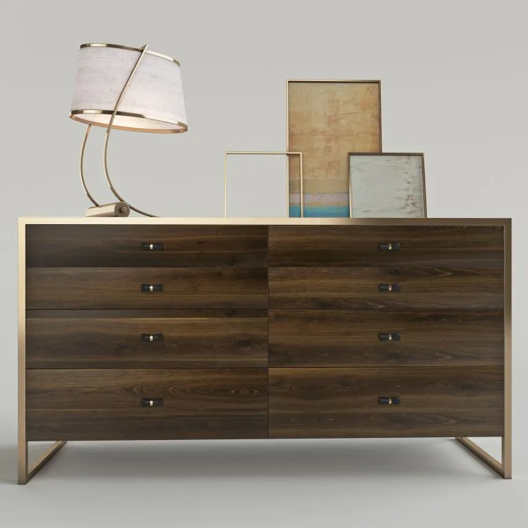 furniture - Caracole Modern Artisans sideboard 12 3D Model