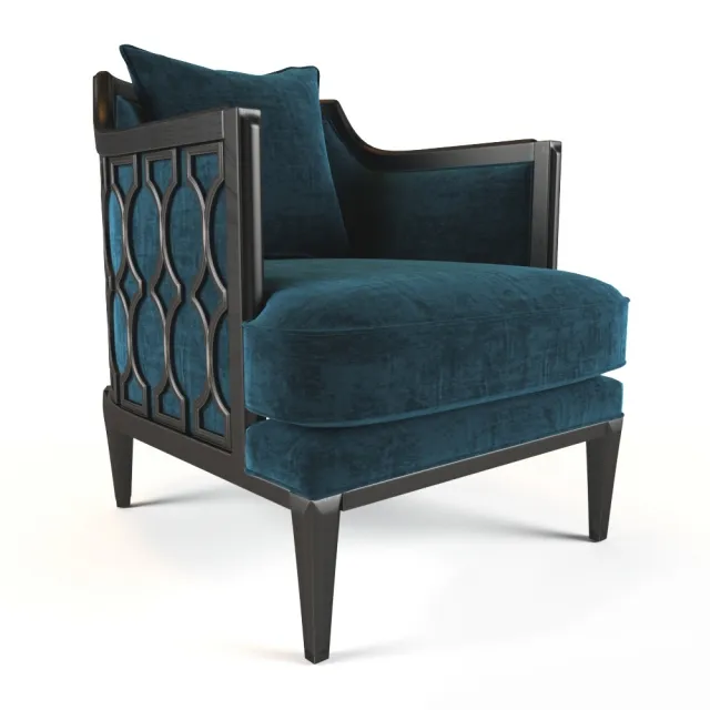 furniture - Caracole The Bee's Knees armchair 3D Model