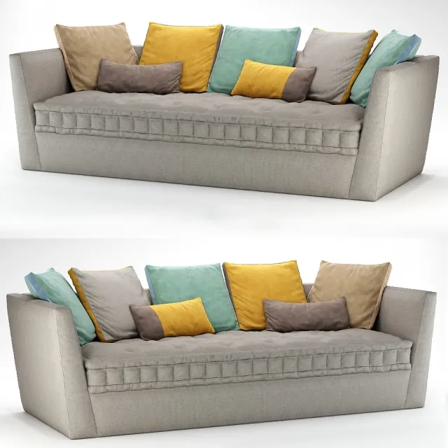 furniture - Carpe Diem sofa by Roche Bobois 3D Model