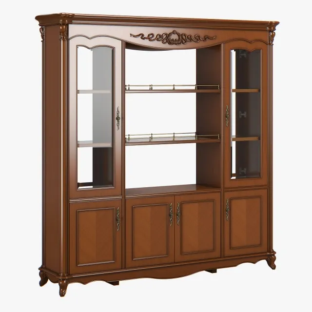 furniture - Carpenter double face cabinet 3D Model