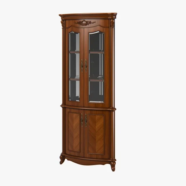 furniture - Carpenter high corner cabinet 3D Model