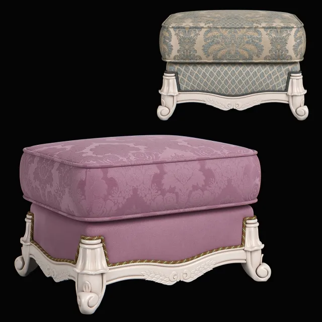 furniture - Carpenter pouf 3D Model