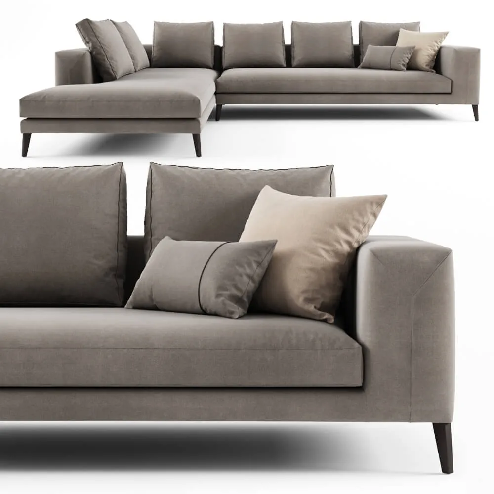 furniture - Casamilano Hamptons sofa 3D Model
