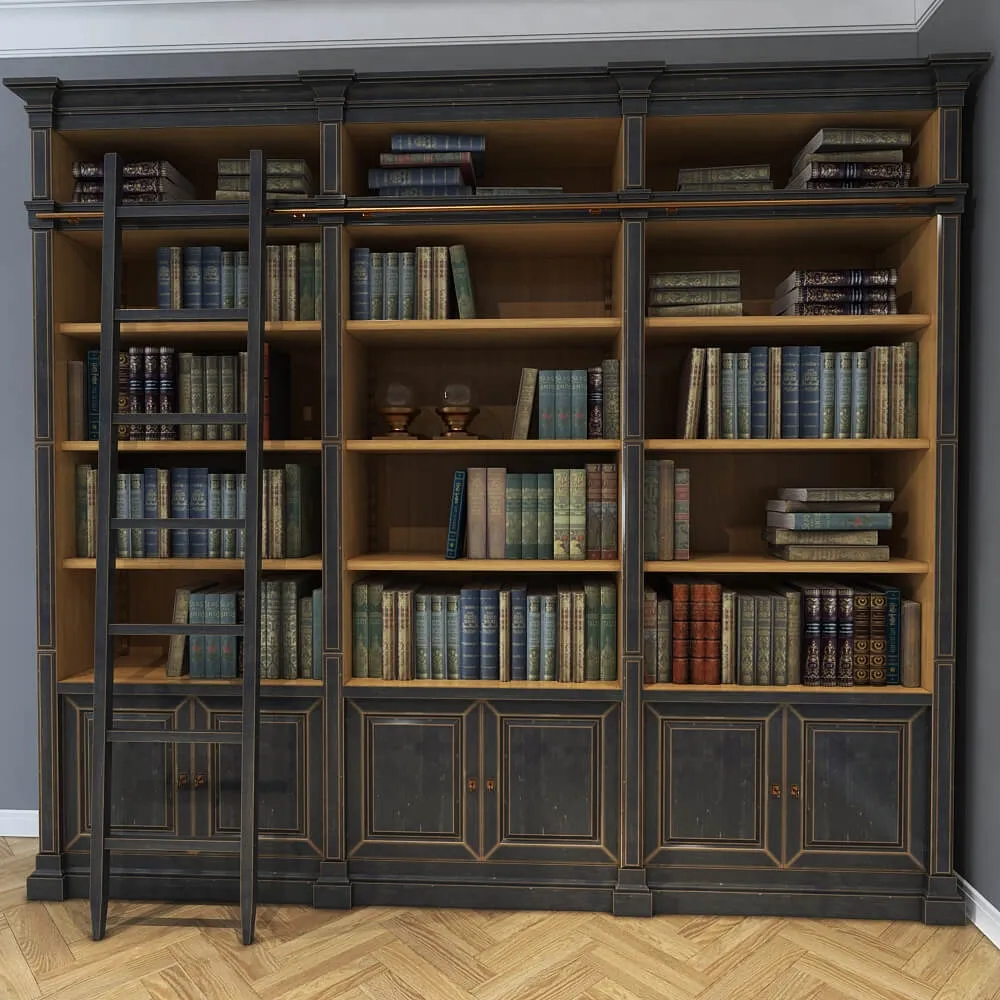 furniture - Case library AM Classic 3D Model