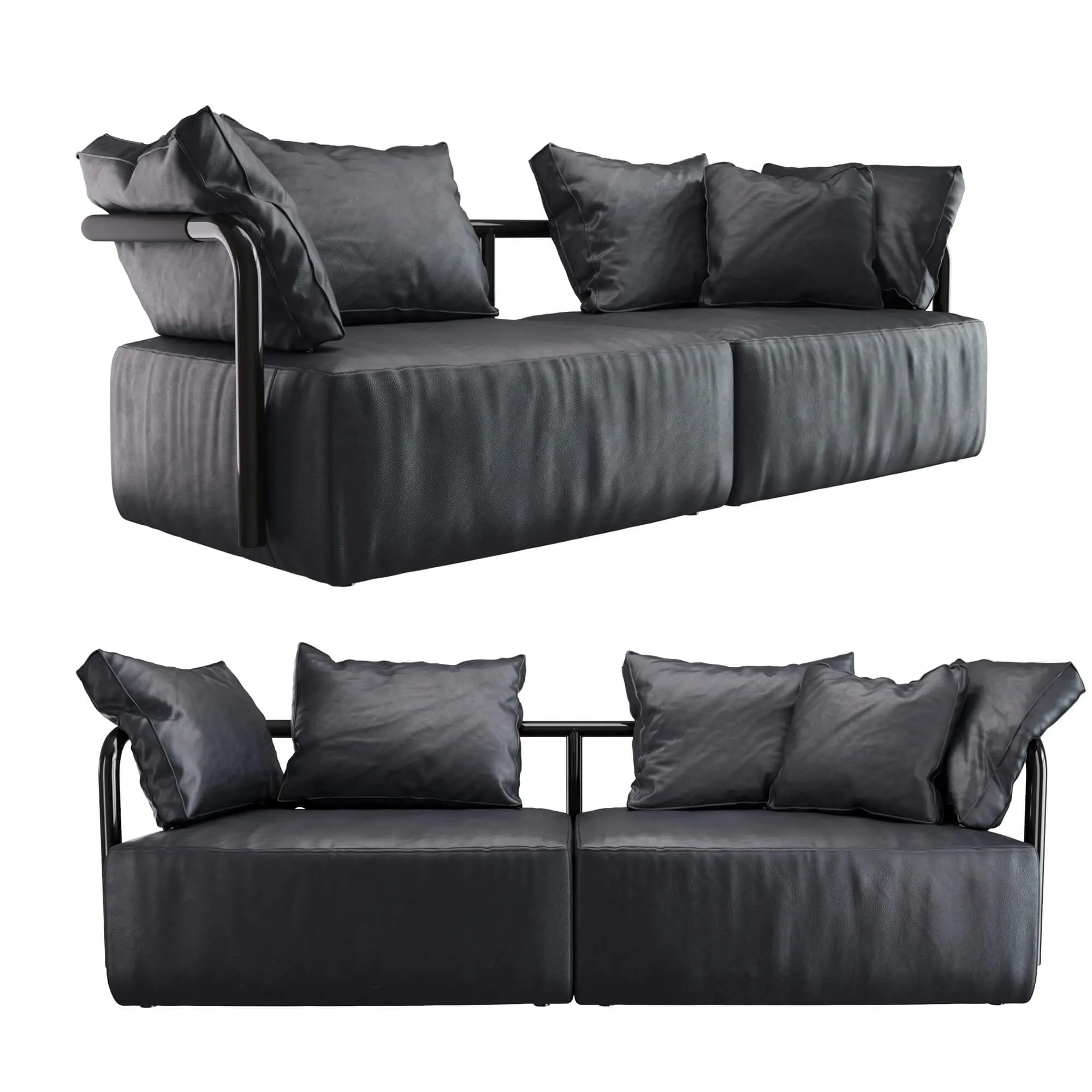 furniture - Casina 503 soft sofa 3D Model