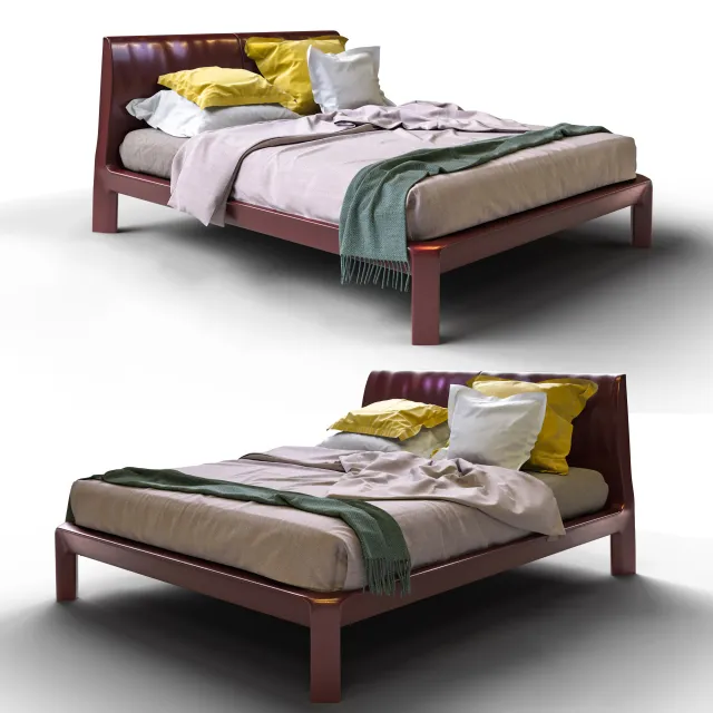furniture - Cassina bed L50 3D Model
