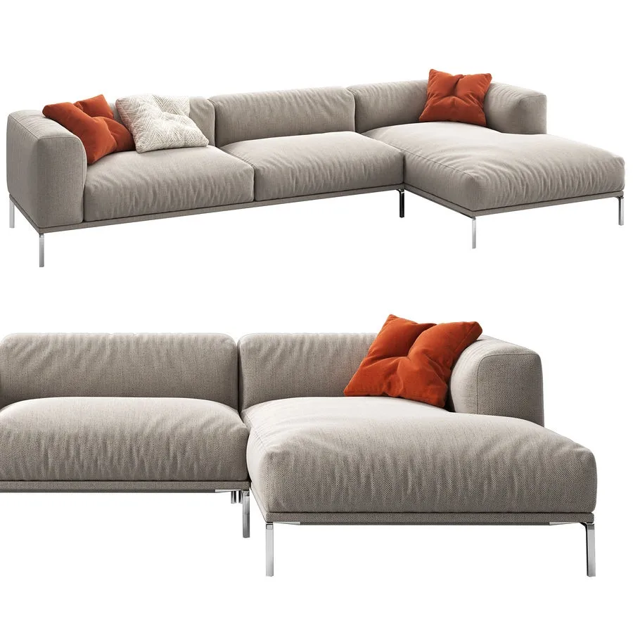 furniture - Cassina moov sofa 3D Model