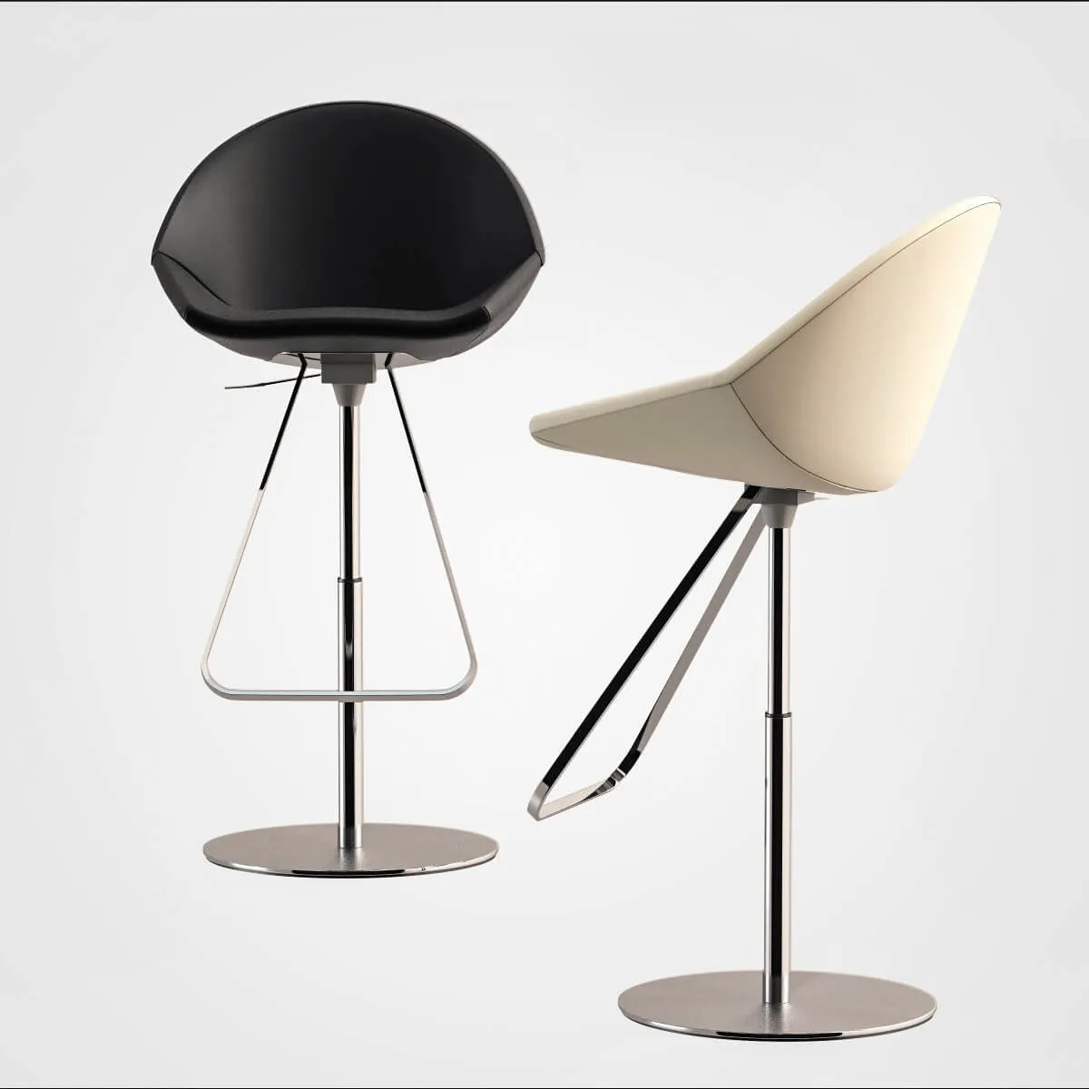 furniture - Cattelan Italia Kiss chair 3D Model