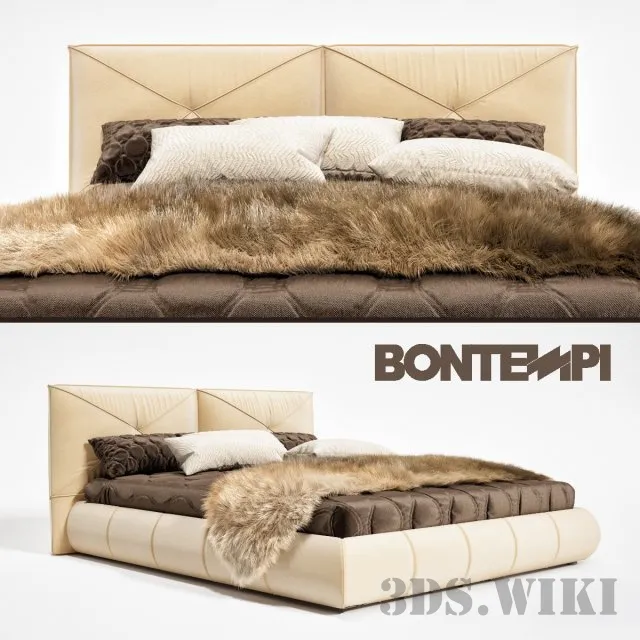 furniture - Catun bed 3D Model