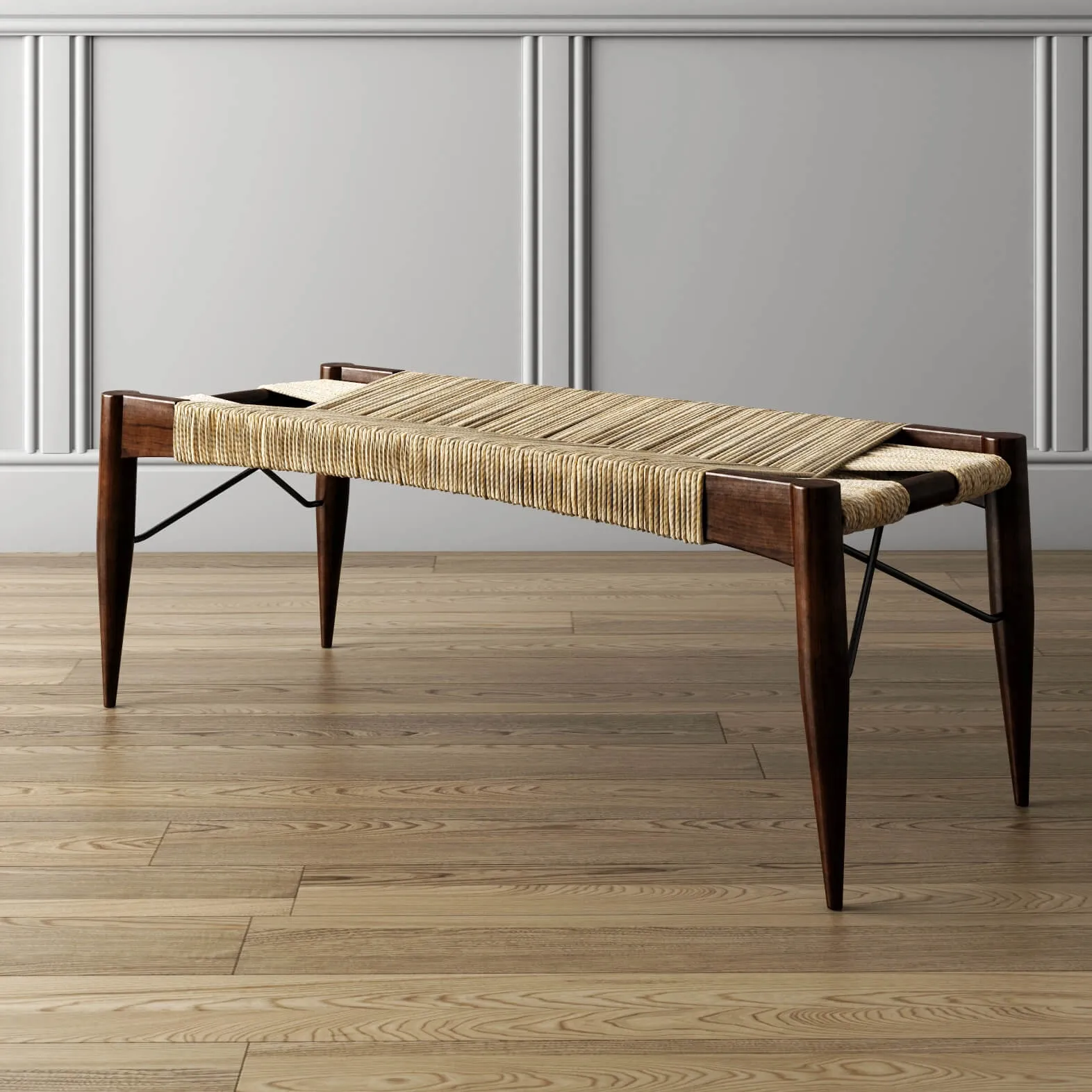 furniture - CB2 wrap bench 3D Model