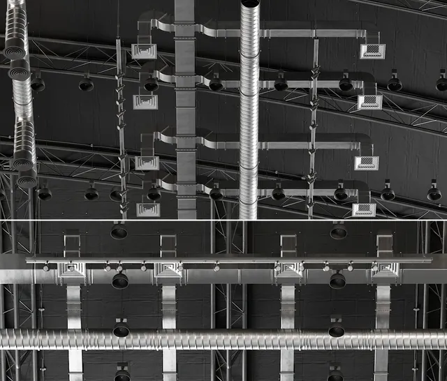 furniture - Ceiling Ventilation 6 3D Model