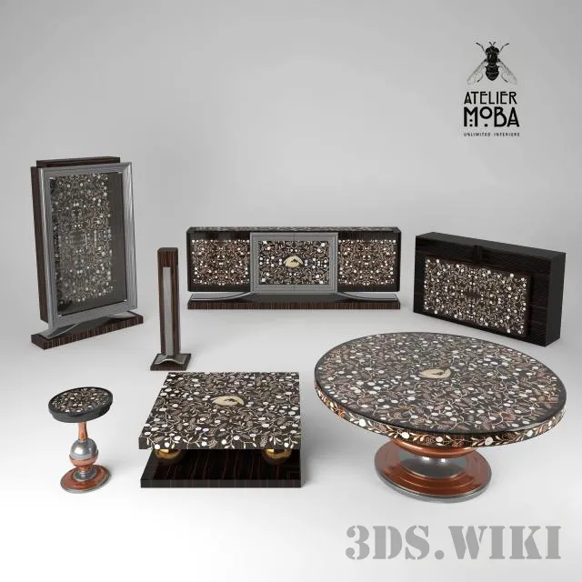 furniture - Celine by Atelier Moba 3D Model