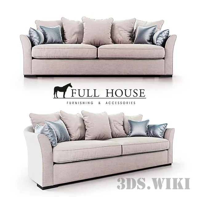 furniture - Celine Sofa 3D Model