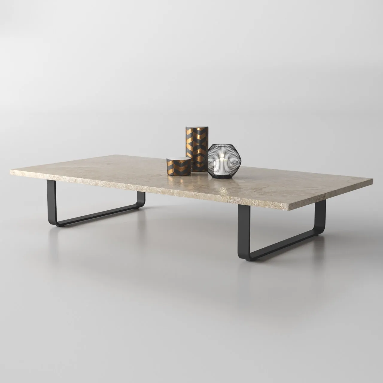 furniture - Centre table - Bitta collection - by Kettal 3D Model