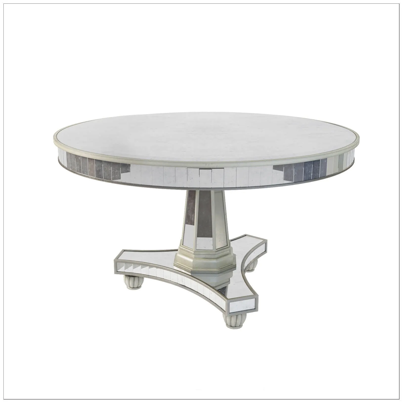 furniture - Century table 3 3D Model