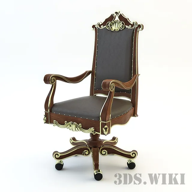 furniture - Chair 12501 Modenese Gastone 3D Model