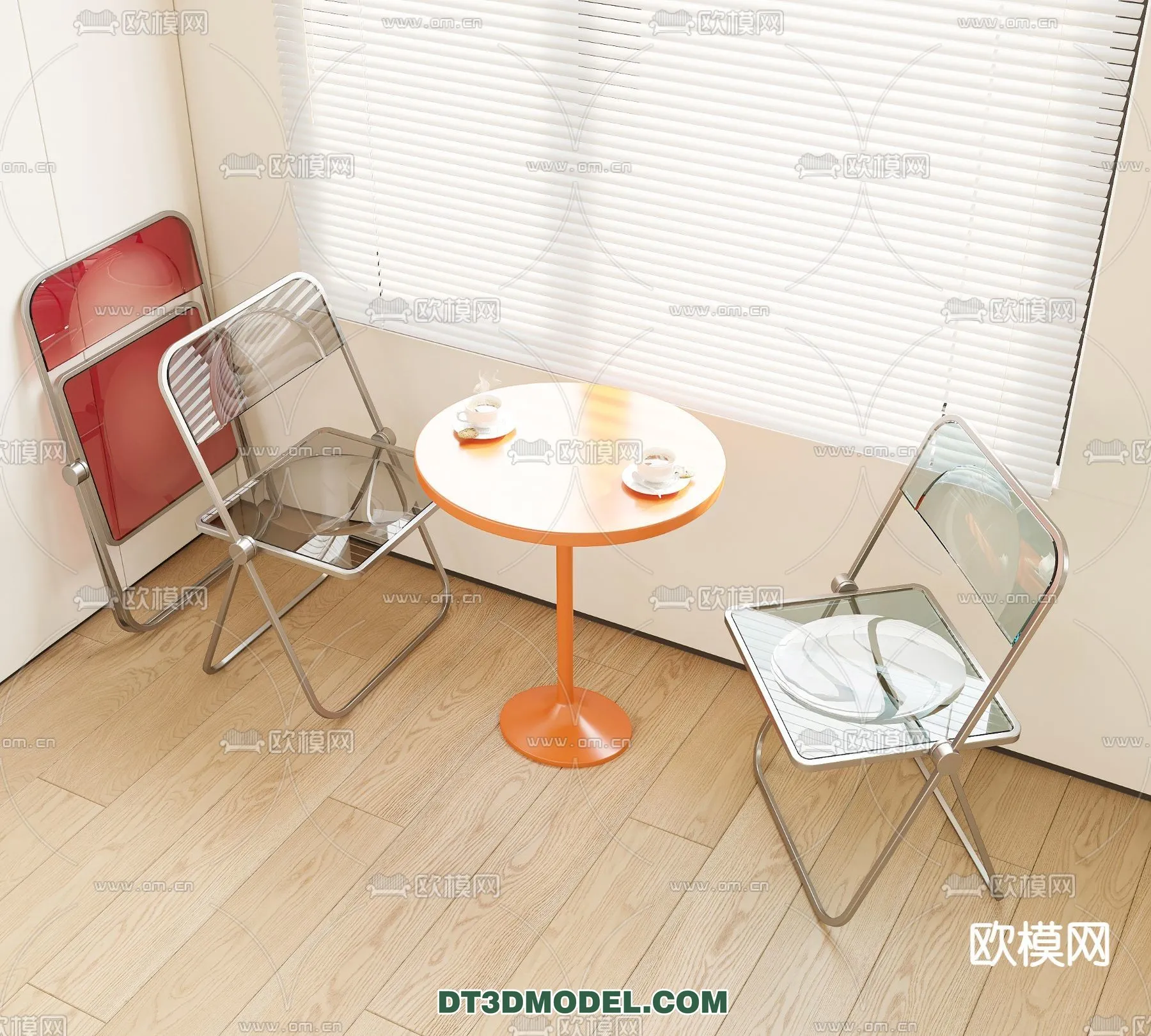 FURNITURE - CHAIR - 3D Model For Interior Design - 1986