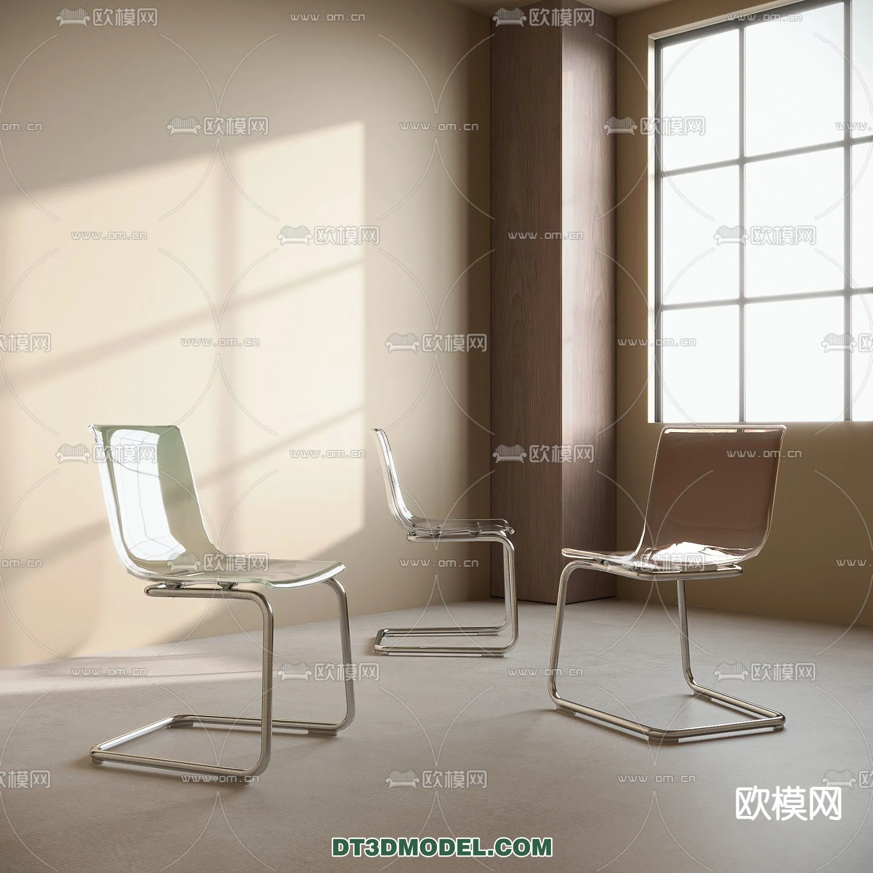 FURNITURE - CHAIR - 3D Model For Interior Design - 1995