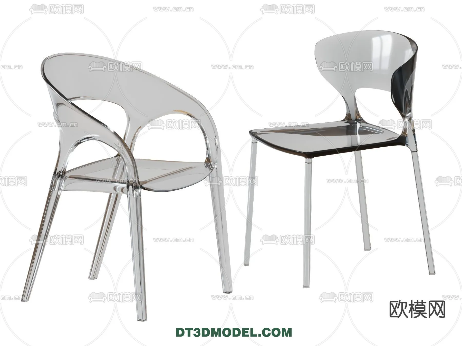 FURNITURE - CHAIR - 3D Model For Interior Design - 2011