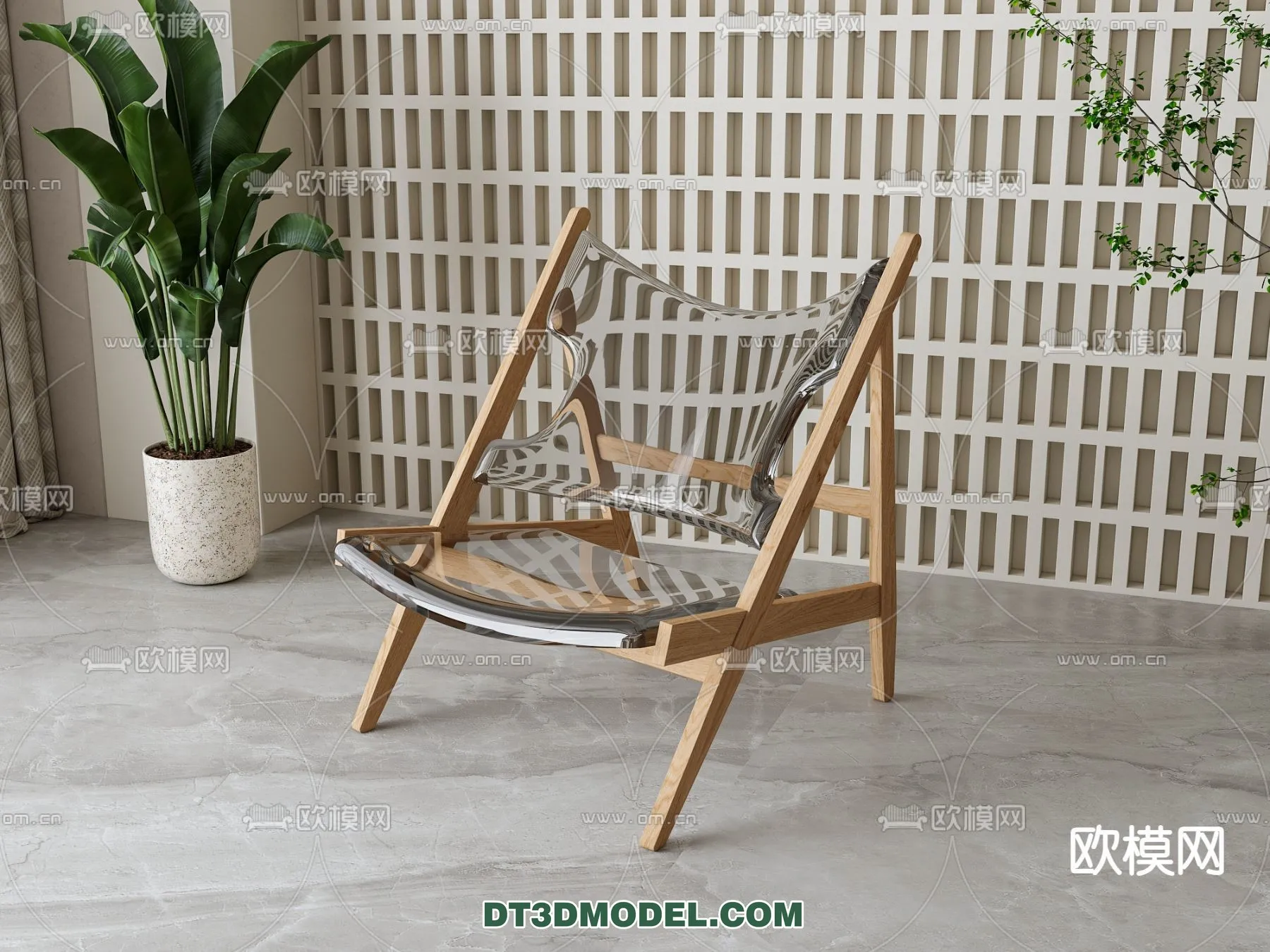 FURNITURE - CHAIR - 3D Model For Interior Design - 2016