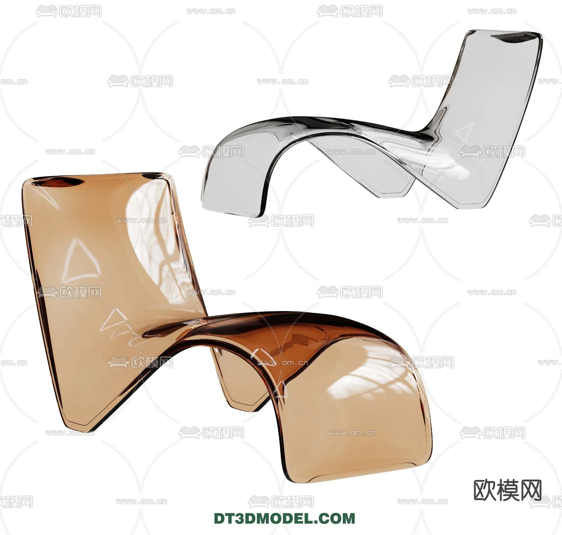 FURNITURE - CHAIR - 3D Model For Interior Design - 2021