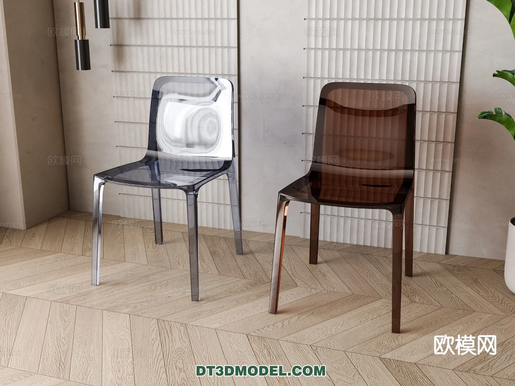 FURNITURE - CHAIR - 3D Model For Interior Design - 2028