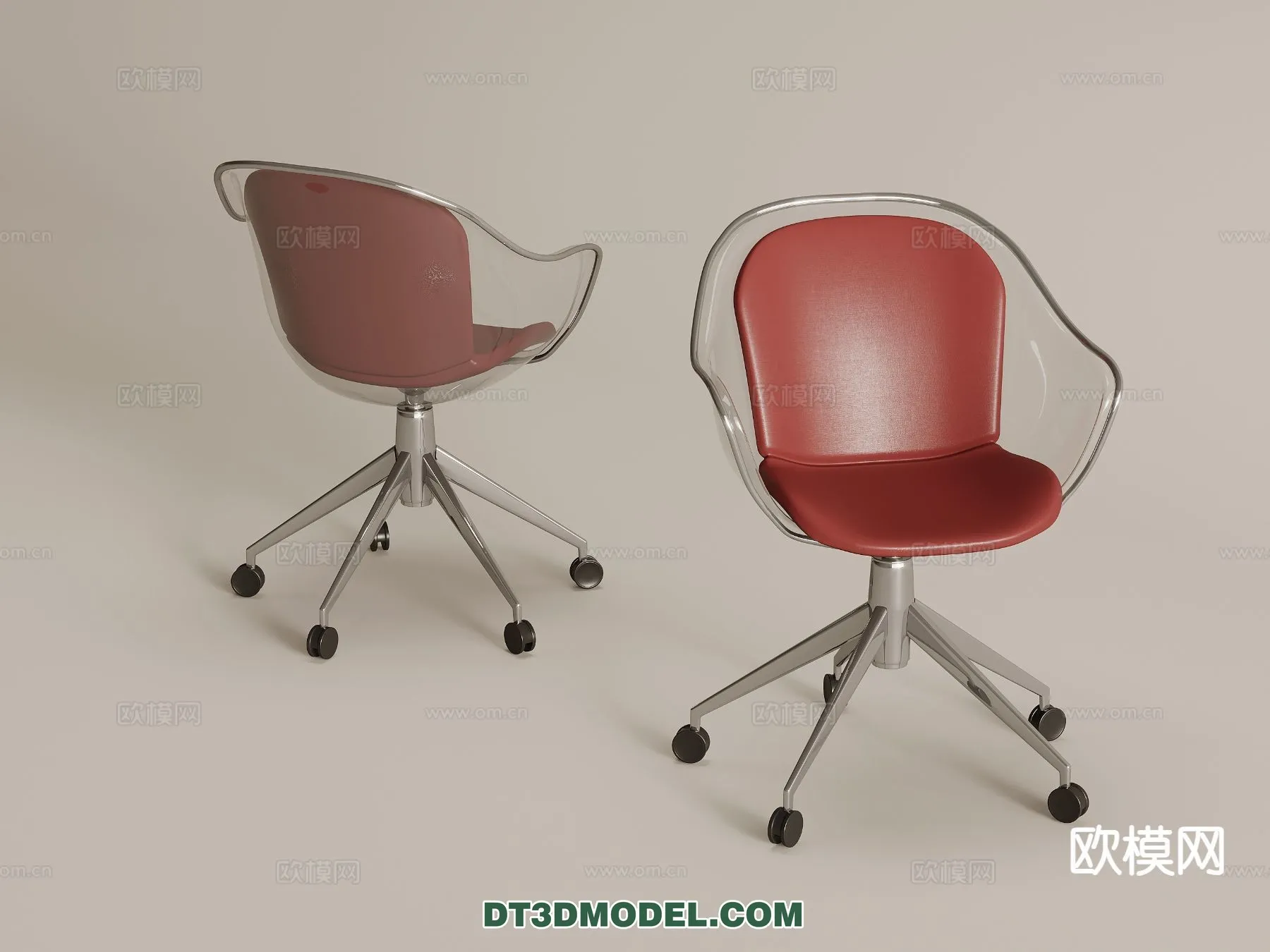FURNITURE - CHAIR - 3D Model For Interior Design - 2035