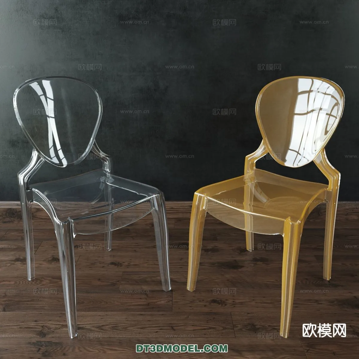 FURNITURE - CHAIR - 3D Model For Interior Design - 2052