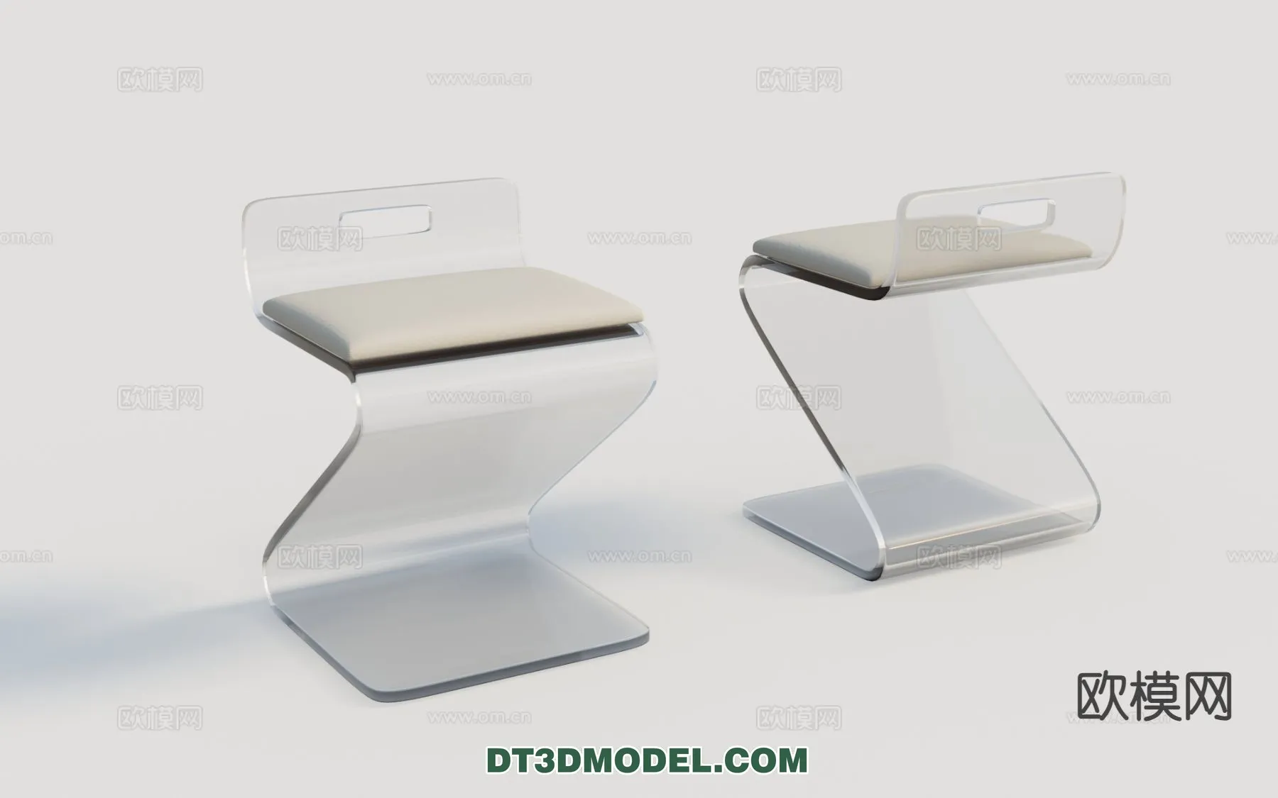 FURNITURE - CHAIR - 3D Model For Interior Design - 2059